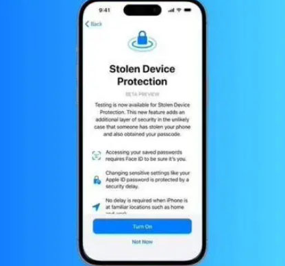 吉林苹果授权维修店分享被盗设备保护功能开启方法 