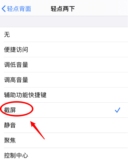吉林苹果手机维修分享iPhone12如何启用双击截屏 